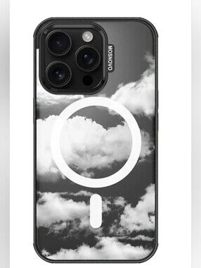 Mosnovo | Cloud Phone Case - iPhone 16 Pro Case | Magsafe